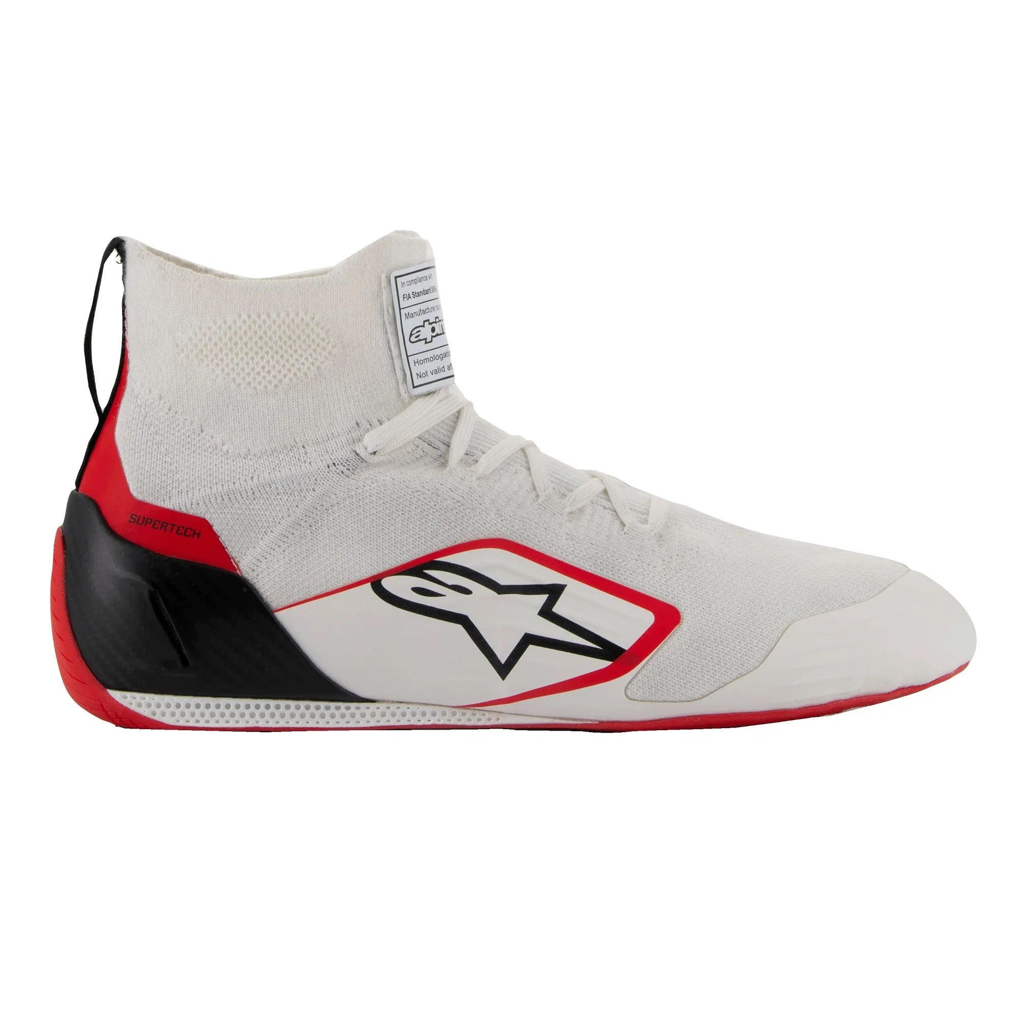Alpinestars Racing Shoes ホワイト/イエロー Alpinestars | Shoe | Tech-1 K V2 | Black-White-Yellow